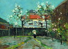 Back Garden at the Kazernestraat, The Hague
