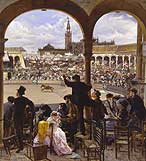 José Jiménez Aranda. Incident in a Bullring.1870