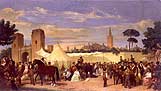 Joaquin Domínguez Bécquer. The Seville Fair.1867