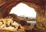 Manuel Barrón y Carrillo. Bandits Ambushed at the Cueva del Gato. 1869