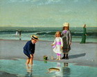 Nios en la playa