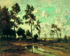 La choza de los carboneros en el bosque de Fontainebleau