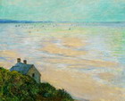 Cabaa en Trouville, marea baja