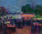 Fiesta nocturna en Saint-Pol-de-Lon