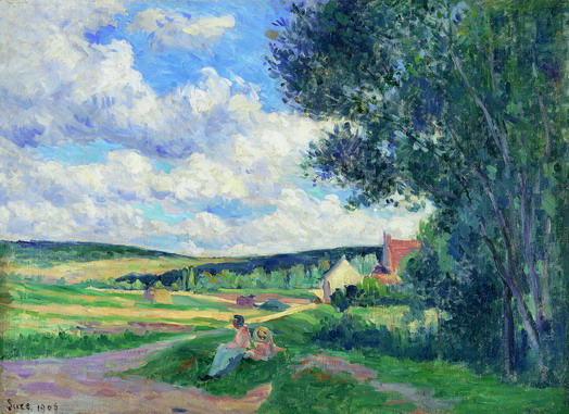 Yonne, la carretera de Vermenton