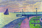 Entrada del puerto de Volendam