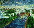 Puente en la marisma