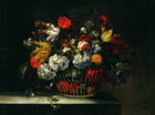 Cesta de flores