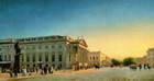 Vista de la pera y del Unter den Linden, Berln