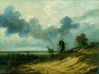 Paisaje con molino