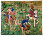 Escena de cetrera